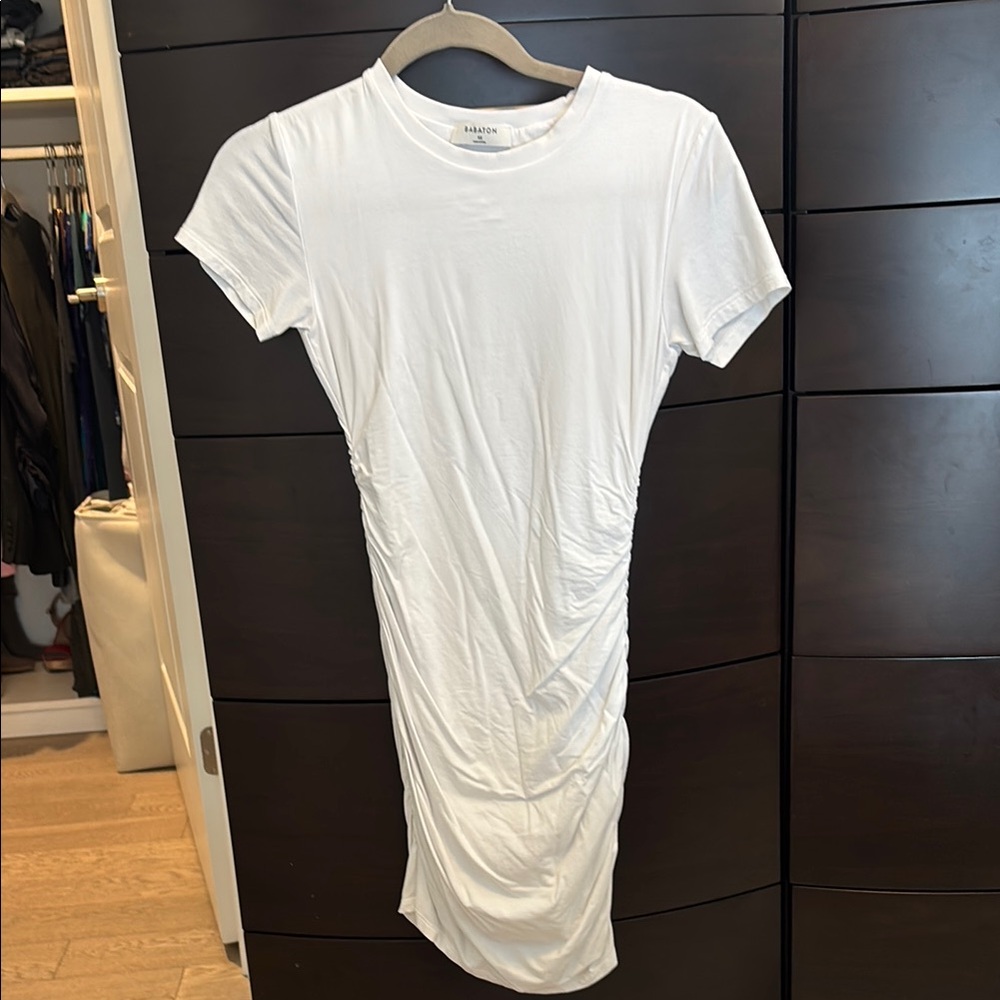Women's White Dress cotton